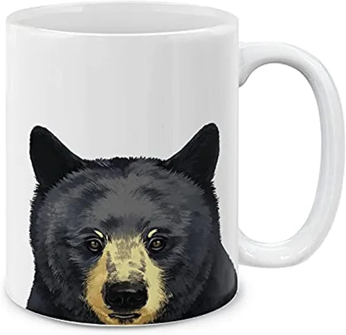 Vista 13 de MUGBREW Taza de té de cerámica linda de alpaca de 11 oz