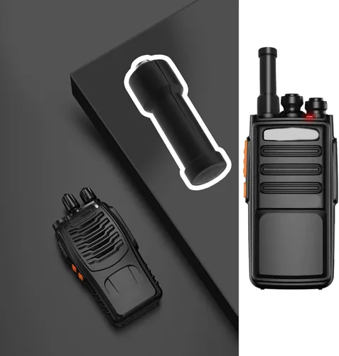 Vista 2 de ECSiNG Antena de radio Walkie Talkie de mano de doble banda VHF UHF 136-174MHz 400-470MHz SMA Antena corta hembra compatible con Kenwood TK-3100
