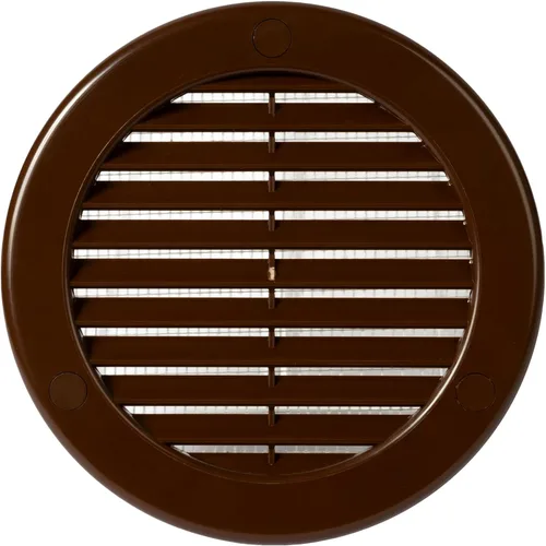Vista 29 de Medida de apertura de 3'' x 3'' pulgadas / Rejilla externa de ventilación cuadrada blanca con malla protectora - Registro de plástico ligero Blanco
