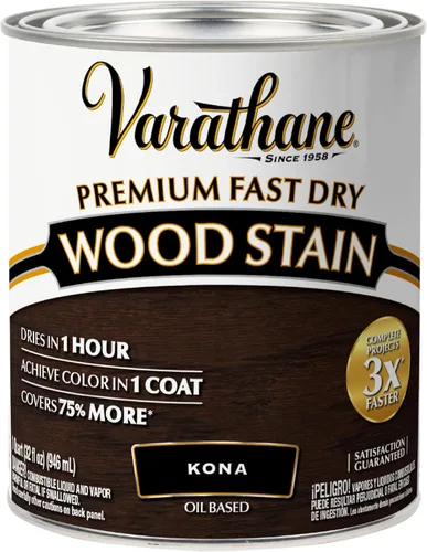 Vista 61 de Varathane 262023 - Tinte de madera prémium de secado rápido, Spring Oak, media pinta