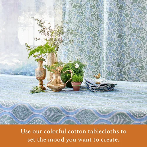 Vista 38 de Saffron Marigold Mantel redondo impreso a mano – Pink Dahlia Daydreams lujoso 100% algodón, lavable, para decoración del hogar, cocina, café o mesa