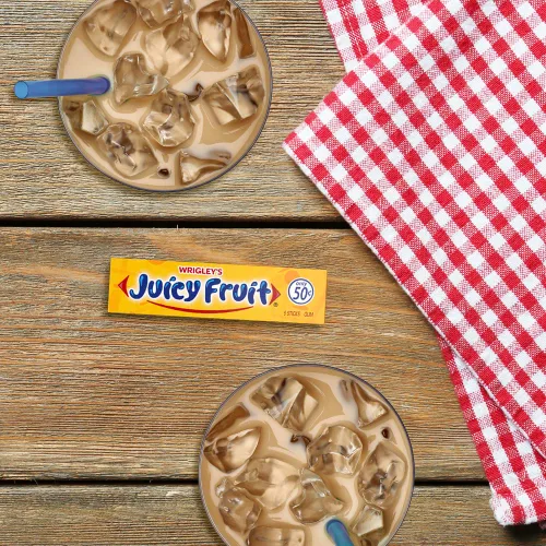 Vista 5 de Juicy Fruit Gum WRIGLEY'S - Goma de mascar a granel, 5 palitos (paquete de 40)