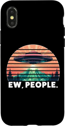 Vista 4 de iPhone 14 Ew People UFO Believer Divulgación de UAP Caso divertido de extraterrestres existen