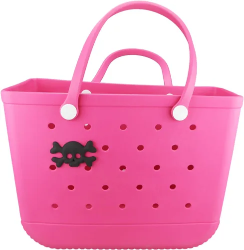 Vista 3 de JinJing Beach Bag Accessories PVC Rubber Totes Inserts Charms for Bogg Bag Halloween