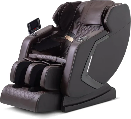 Vista 8 de Silla de masaje de cuerpo completo de gravedad cero 2026, 8 rodillos shiatsu fijos, calentamiento de cintura, compresión de aire y rodillos de pie