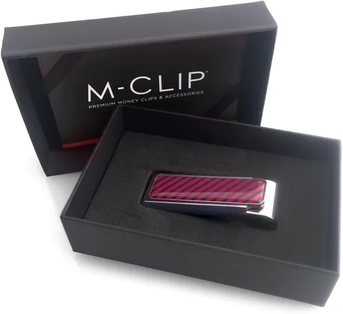 Vista 3 de M-Clip Clip de dinero de fibra de carbono, soporte para efectivo y tarjeta de crédito, alternativa de billetera minimalista