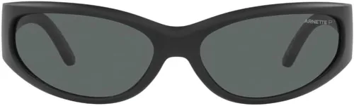 Vista 8 de ARNETTE mens An 4302 Rectangular Sunglasses Negro Gradiente Metal Azul/Azul Oscuro