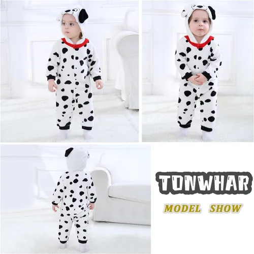 Vista 4 de TONWHAR Baby Boy's Girl's Animal Bodysuit Infant And Toddler's Romper Jumpsuit Halloween Costume Partywear