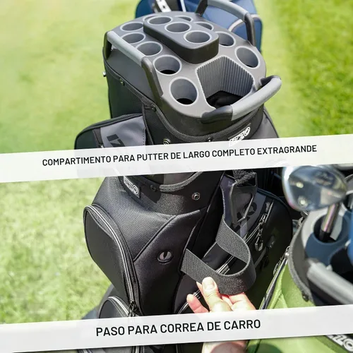 Vista 5 de Izzo Organizador Ultimate para Carrito de Golf Negro/Gris