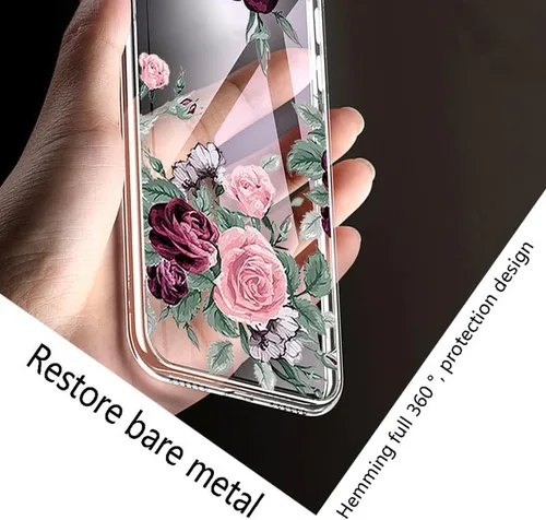 Vista 2 de Phone Case for Honor X7 (6.74"), 2 Pcs Shockproof Soft TPU Silicone Bumper Shell, [Ultra-Thin] [Anti-Yellowing] Back Cover for Honor X7 - Clear +