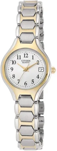 Vista 5 de Citizen Reloj de cuarzo para mujer, acero inoxidable, clásico
