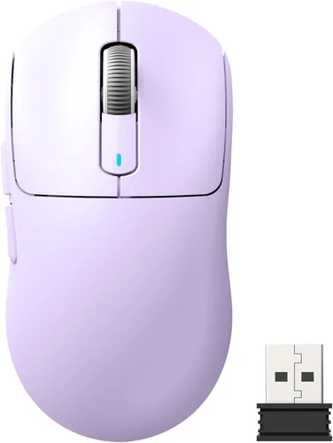Vista 12 de ATTACK SHARK X3 - Mouse inalámbrico ligero para juegos con tres modos de 2.4G/USB-C con cable/Bluetooth, hasta 26K DPI, sensor óptico PAW3395