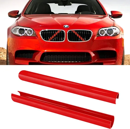 Vista 10 de Jaronx Compatible con insertos de parrilla BMW para series 2 5 6 7 X1 X2, F10 F11 F45 F12 F13 F01 F02 F48, Compatible con cubiertas envolventes