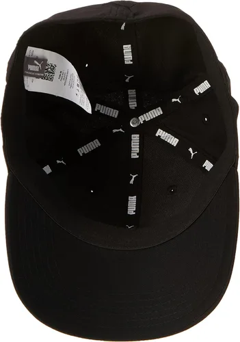 Vista 4 de Puma - Gorra elástica para hombre, Gorra ajustable, L-x-L, NegroPlateado