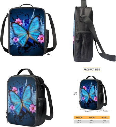 Vista 83 de FOR U DESIGNS Fuego baloncesto impreso niños escuela mochilas viaje mochila libro bolsa