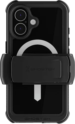Vista 25 de Ghostek NAUTICAL - Funda impermeable para iPhone 14 con protector de pantalla, clip para cinturón, compatible con MagSafe, protección extremadamente
