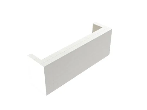 Vista 11 de EverBlock Kit de barra y mostrador en voladizo de 4 pies para uso en el hogar, ventas o eventos Bloques de construcción gigantes Fácil