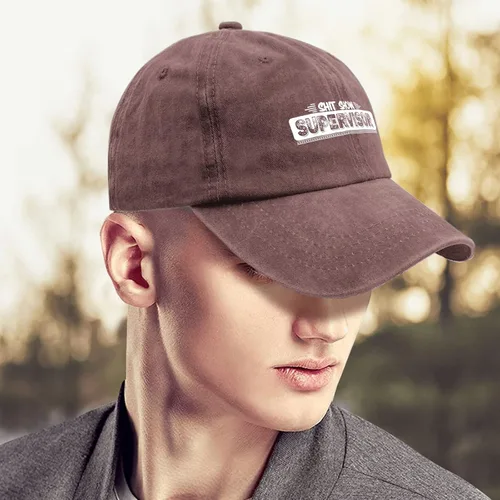 Vista 4 de Caps Shit Show - Gorras de béisbol vintage para mujer