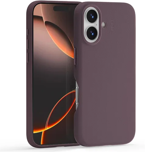 Vista 33 de MOFT Snap Case MOVAS™ para iPhone 16 Pro Max, compatible con MagSafe, funda magnética de cuero vegano premium con sensación suave, color duradero