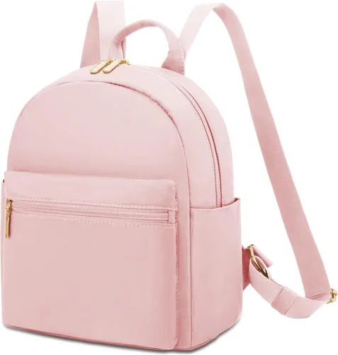 Vista 22 de LOVEVOOK Mini mochila pequeña y linda mochila de moda para niñas y mujeres Beige
