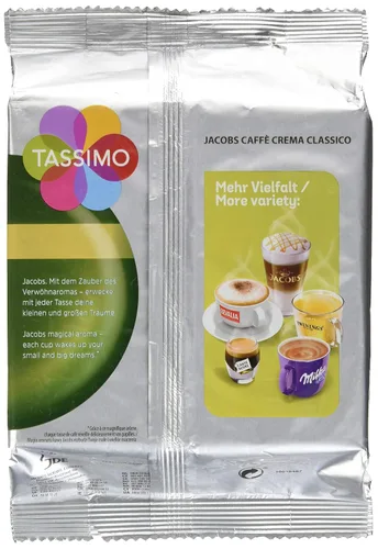 Vista 3 de Tassimo Jacobs Caffè Crema Classico, Café con Crema Fina, 16 T-Discs