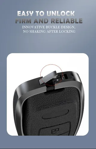 Vista 3 de ontto Funda de cuero para llavero con control remoto, protección completa para Audi A4 Q7 Q5 TT A3 A6 (negro, tipo A)