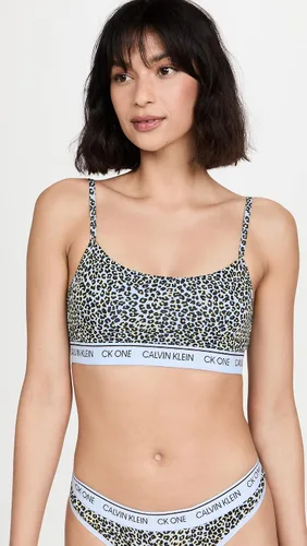 Vista 2 de Calvin Klein CK One - Bralette de algodón sin forro para mujer