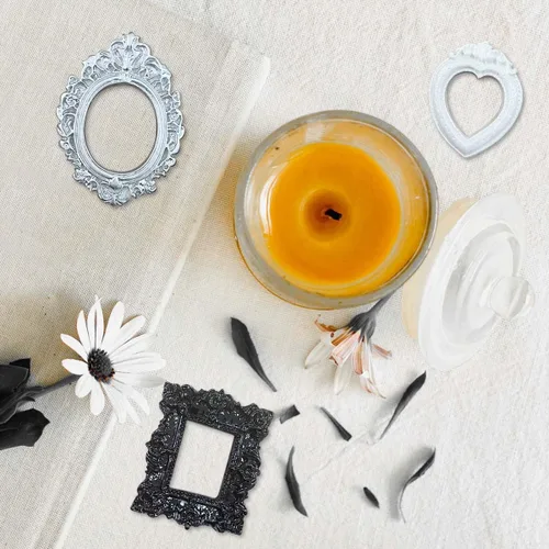Vista 3 de 12PCS Mini Vintage Picture Photo Frame para mesa de montaje en pared Art DIY Deco