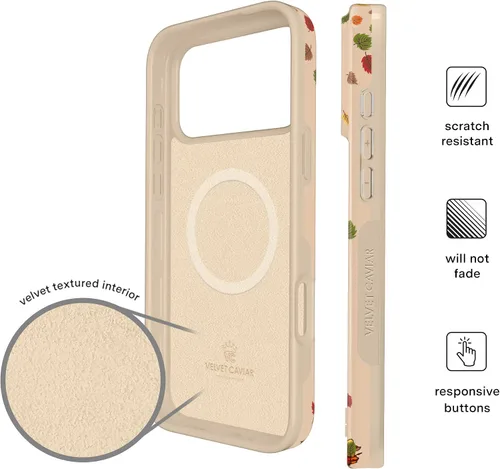 Vista 208 de VELVET CAVIAR Funda para iPhone 15, compatible con MagSafe, probada contra caídas de 10 pies, fundas protectoras de diseño, leopardo color rosa