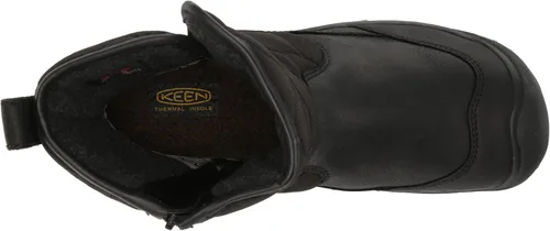 Vista 5 de KEEN Botas Betty para mujer, impermeables, aisladas, para nieve, MarrónNegro