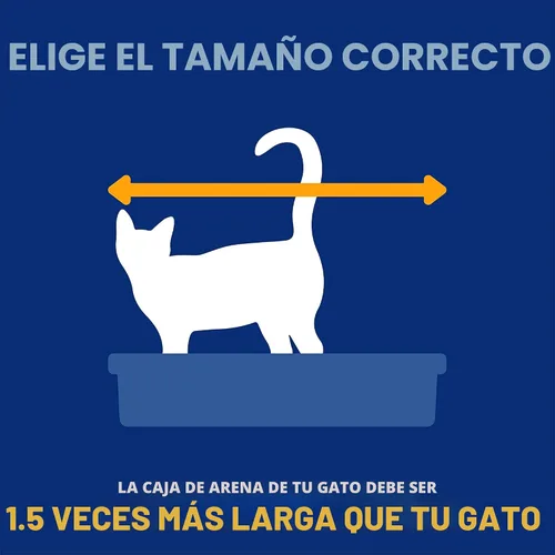 Vista 6 de Arm & Hammer - Caja de arena abierta para gatos con borde ondulado, con lados altos, bandeja de arena para gatos de alta cara, fabricada en Estados