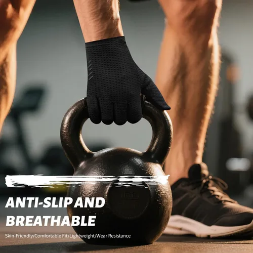 Vista 8 de VXW Guantes de ciclismo para hombres y mujeres, con tiras reflectantes y almohadilla antideslizante que absorbe los golpes para bicicletabicicleta
