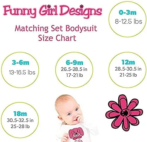 Vista 4 de Bebé niña bordó la única inicial y sombrero de la gorrita tejida a juego con el nombre personalizado rosa y gris punto