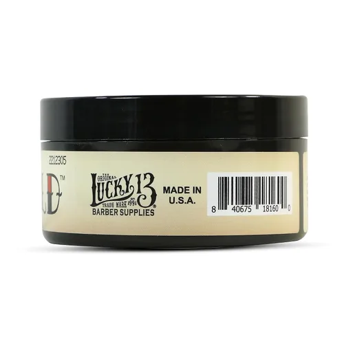 Vista 4 de Lucky 13 Tru-Hold - Pomada de grasa pesada de 3.4 onzas, a base de aceite, fijación pesada, alto brillo