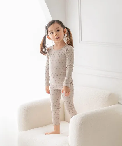 Vista 49 de AVAUMA Conjunto de pijama de algodón para bebés y niñas de 6 meses a 7 años