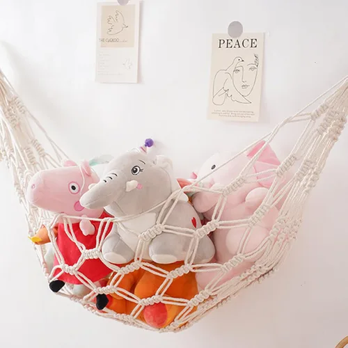 Vista 5 de Stuffed Animal Storage Net Or Hammock for Small Animals Or Plushies Plush Toy Storage Holder Stuffed Animal Or Hammock