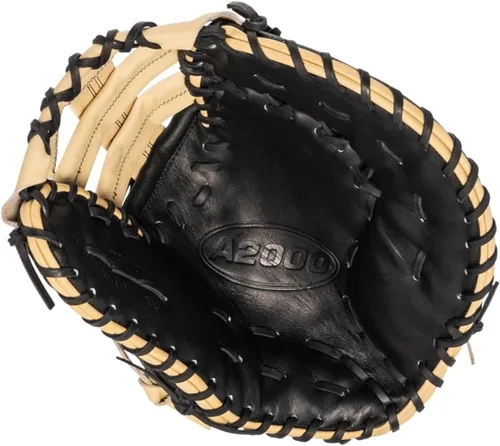 Vista 5 de Wilson Guantes de béisbol A2000 First Base Negro (black/Blonde)