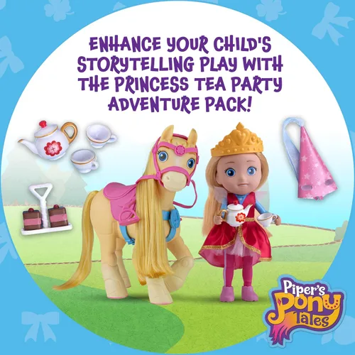 Vista 4 de Breyer Piper Pony Tales Princess Tea Party Adventure 8511, multicolor, 00