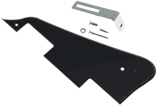 Vista 60 de Dopro Golpeador de guitarra LP con perla de abalone y soporte negro para Epi Les Paul