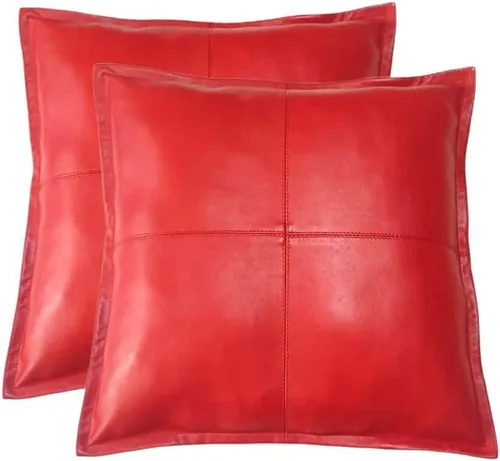 Vista 60 de Funda de almohada de piel de cordero – Funda de cojín decorativa para sofá – Fundas para sala de estar y dormitorio, 22 x 22 pulgadas – Paquete de 2