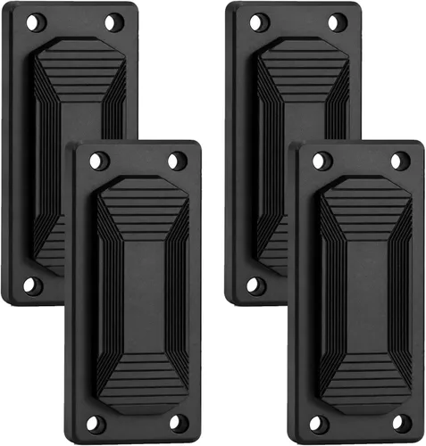 Vista 7 de HEKAGURA Gun Magnet Mount, 45 lb Rating,Magnetic Gun Holster Rubber Coated Gun Holder for Handgun, Shotgun, Rifles, Revolvers Beside Holster