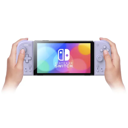 Vista 6 de HORI Split Pad Compact Attachment Set (Lavender) for Nintendo Switch - Officially Licensed By Nintendo