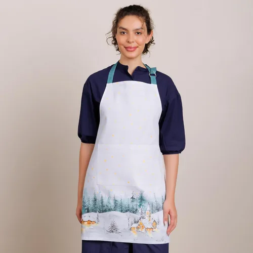 Vista 159 de Maison d' Hermine Delantales para mujer con bolsillo, 100% algodón (27.50 x 31.50 pulgadas)