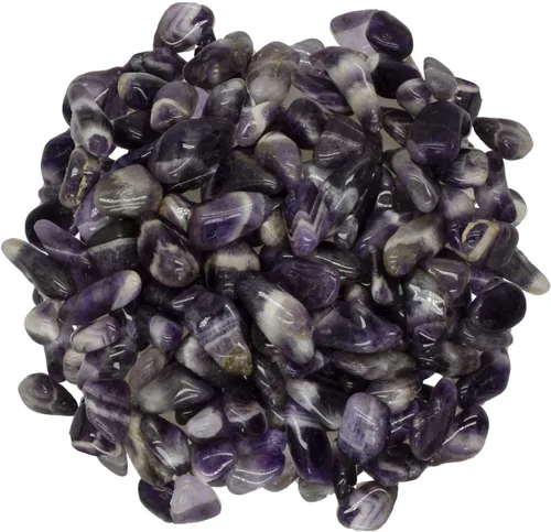 Vista 5 de Piedras de ágata mixta de 1 libra de África - 0.5 a 0.75 pulgadas promedio - Rocas pulidas para artes y manualidades, reiki, wicca y mucho más.