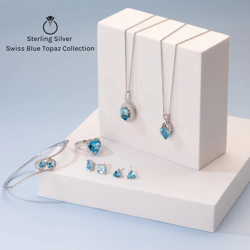 Vista 4 de PEORA Anillo de plata de ley 925 con forma de lágrima para mujer, varias piedras preciosas, forma de pera de 0.354 x 0.236 in, tamaños 5 a 9