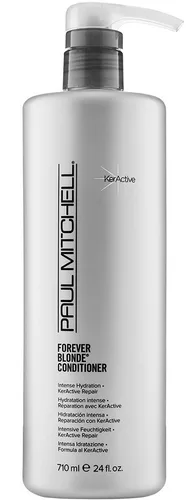 Vista 10 de Paul Mitchell Forever Blonde Conditioner, Repairs + Deeply Hydrates, Ideal For Bleached + Lightened Hair