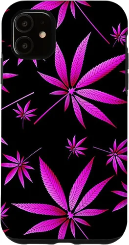 Vista 8 de Weed Reggae Marihuana Cannabis 420 Pot Weed Leaf Stoner - Funda de regalo para iPhone 17