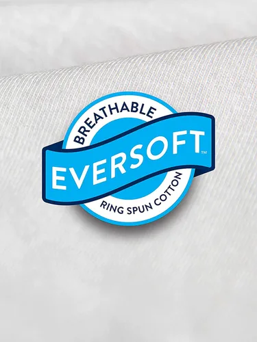 Vista 8 de Fruit of the Loom Men's Eversoft Cotton Stay Tucked Crew T-Shirt