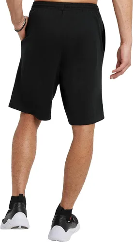 Vista 2 de Champion, Powerblend - Pantalones cortos de forro polar suave para hombre (regular o grande y alto)