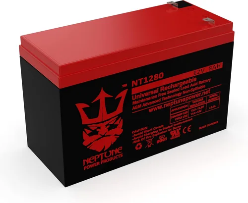 Vista 4 de NT1280-12V 8AH Reemplazo para GT12080-HG FiOS Systems Batería-Neptuno